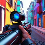 ** Valorant montage, insane flick shot, Jett, Operator, vibrant colors, dynamic camera angle, emphasizing speed and precision.

**