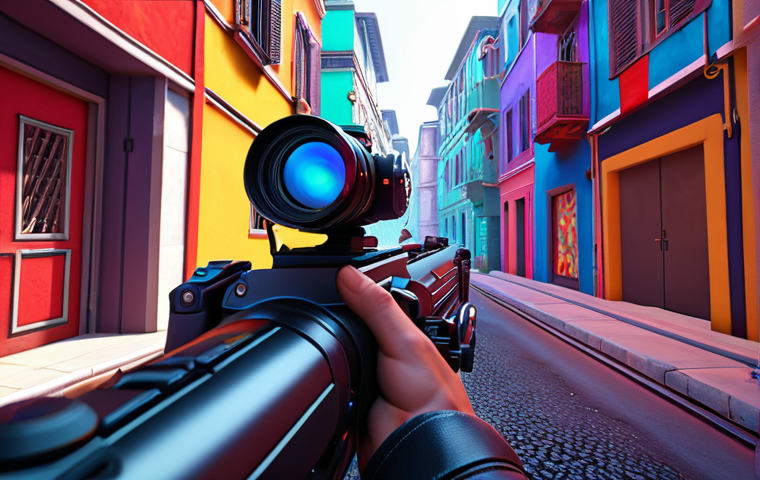 ** Valorant montage, insane flick shot, Jett, Operator, vibrant colors, dynamic camera angle, emphasizing speed and precision.
**