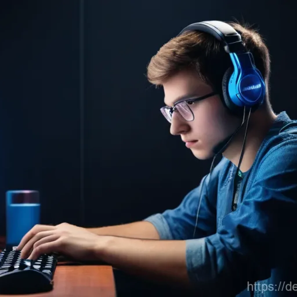 발로란트 비활성화 계정 해제 방법 - **Prompt:** A young adult, around 18-25 years old, sits slumped at a gaming desk, their head in thei...
