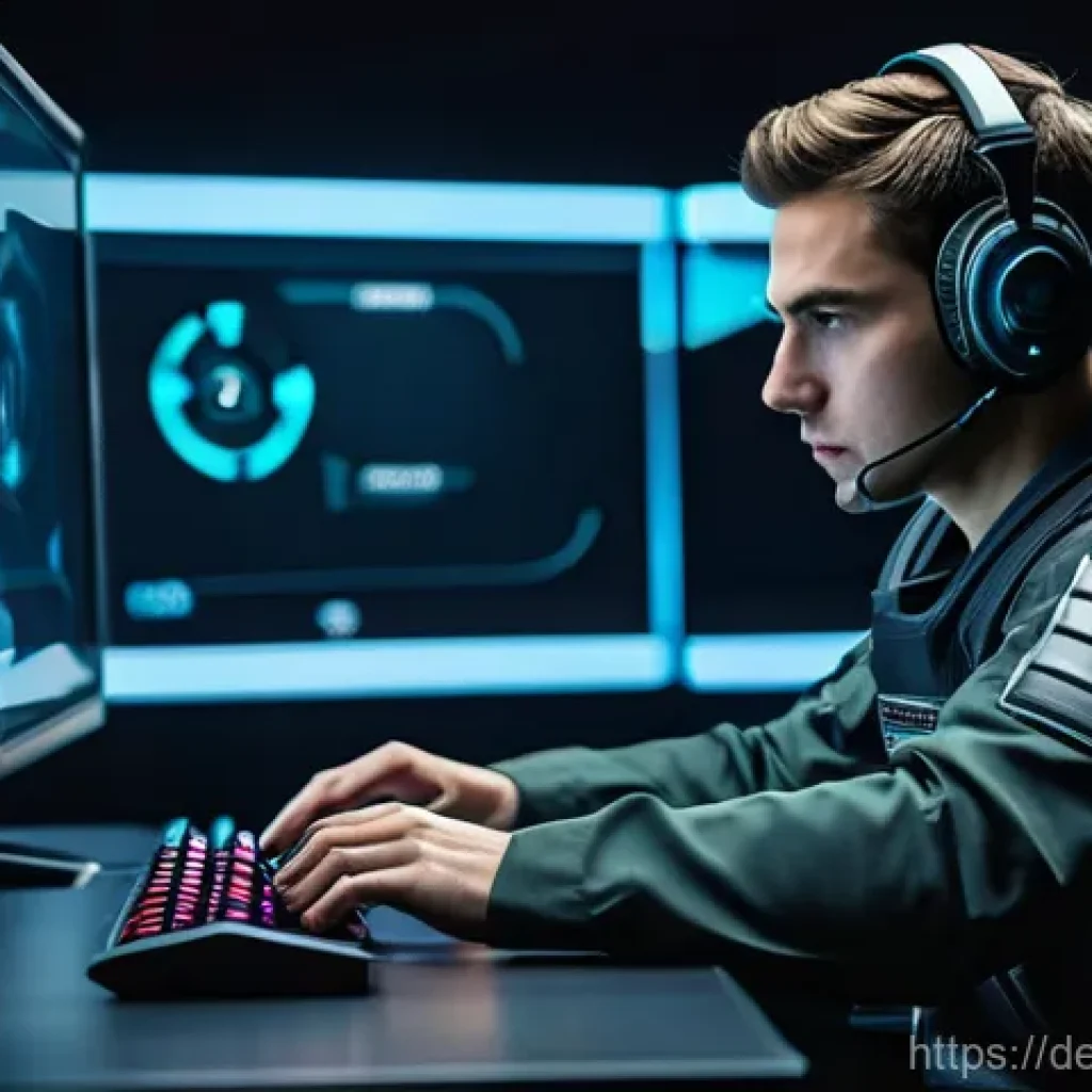 발로란트 개인 랭킹 올리는 법 - **Prompt: Reflective Valorant Player Analyzing Gameplay** "A Valorant player, gender-neutral, we...
