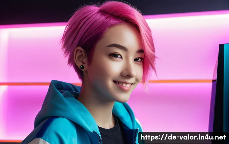 발로란트 컨트롤러 지원 여부 - **Prompt:** "A young woman in her early 20s, with a sporty build, wearing a stylish Valorant-themed ...