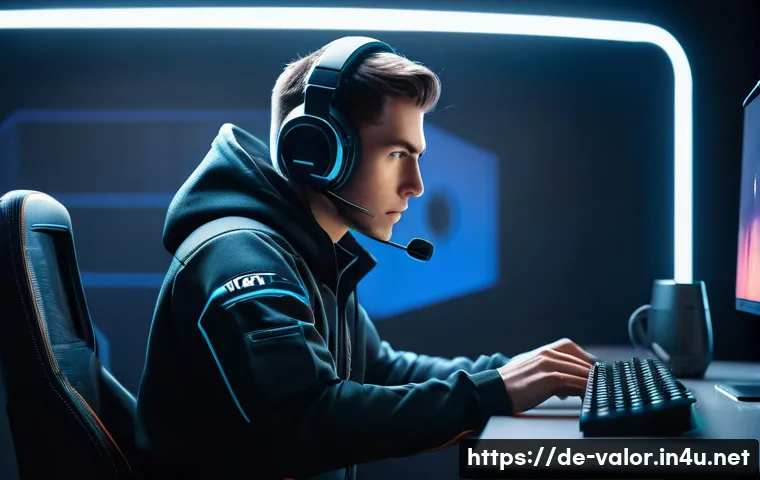 발로란트 에임 연습에 최적화된 맵 - **Warm-up & Basic Training Session** A focused male gamer, wearing a comfortable but stylish Val...