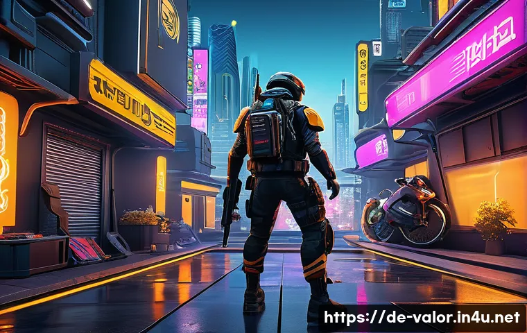 발로란트 새로운 콘텐츠 가이드 - A dynamic futuristic Valorant agent in sleek tactical armor, equipped with glowing utility gadgets a...