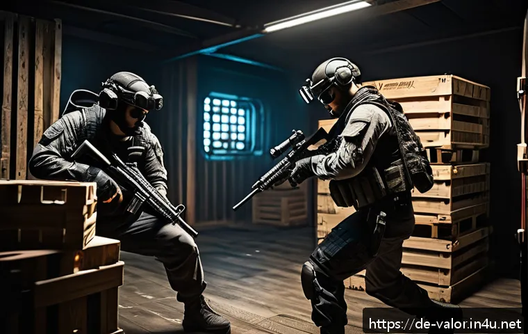발로란트 맵별 필수 위치 - A dynamic tactical scene set in the narrow Hookah room on Bind map from a first-person shooter game,...