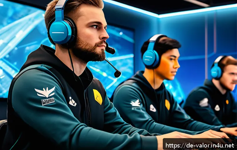 발로란트 유저가 원하는 콘텐츠 - A detailed digital illustration of a beginner-friendly Valorant agent setup in a modern esports trai...